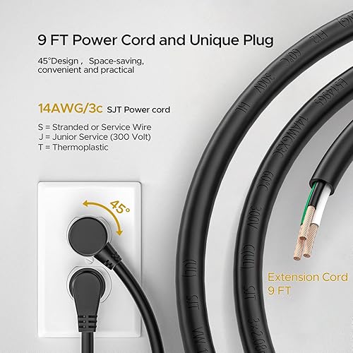 Miniatura 6 de CRST Regleta protectora contra sobretensiones de alta resistencia con interruptores individuales, 12 tomas de corriente de metal con administrador