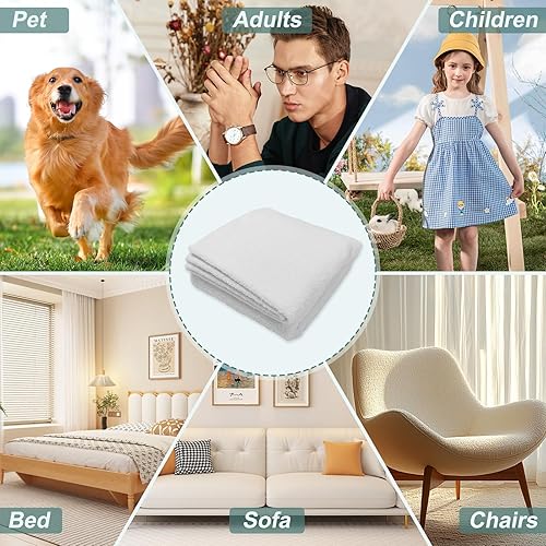 Miniatura 8 de Grounding - Manta Queen con conexión a tierra, sábana para mejorar el sueño, incluye fibra plateada de 60 x 80 pulgadas, color beige