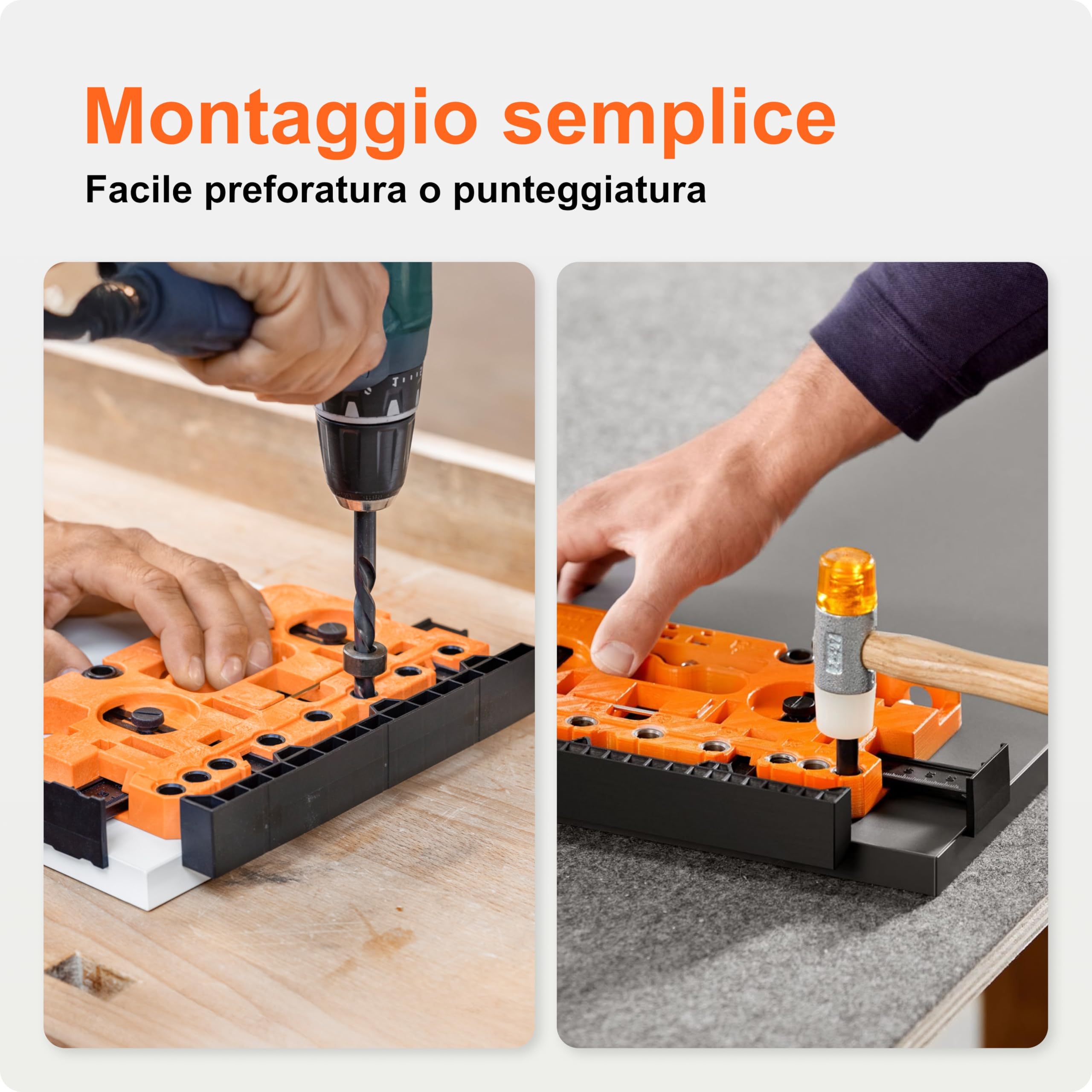 blum dima foratura universale | per sistemi box TANDEMBOX, METABOX, LEGRABOX e MERIVOBOX e ferramenta frontale AVENTOS I dima precisa per marcatura e pre-foratura ferramenta e cassetti
