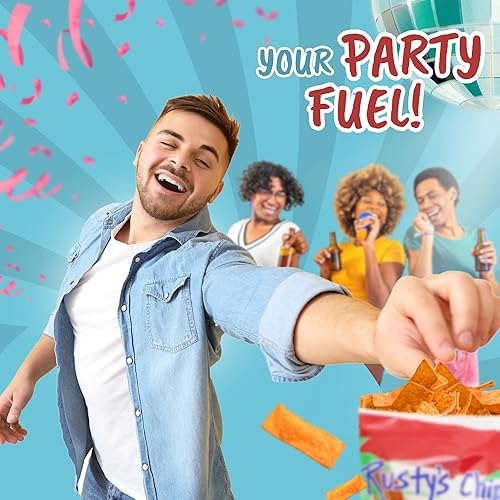 Miniatura 5 de Rusty's Chips - Chips de maíz crujientes saludables hechos a mano con chile y lima, sin conservantes - Snacks sin gluten, sin transgrasas, sin OMG,