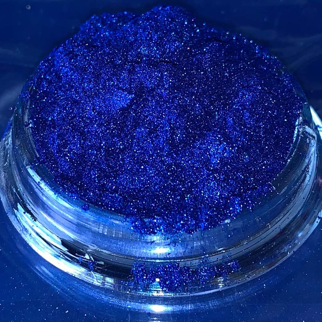 Dipoxy Pigmentos de color 01 de resina epoxi, color azul perla para jabón, pintura para hormigón, color mica, polvo de color para uñas, gel UV, pintura de coche, goma líquida metálica... (1000 g)