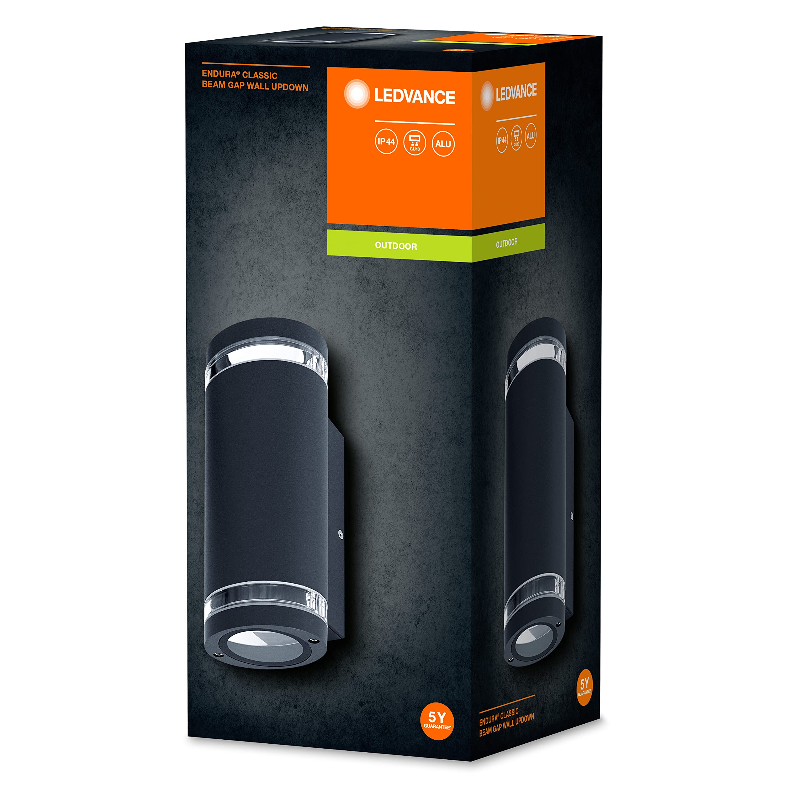 LEDVANCE Applique Murale à LED Pour 1x Lampes GU10, éclairage Extérieur