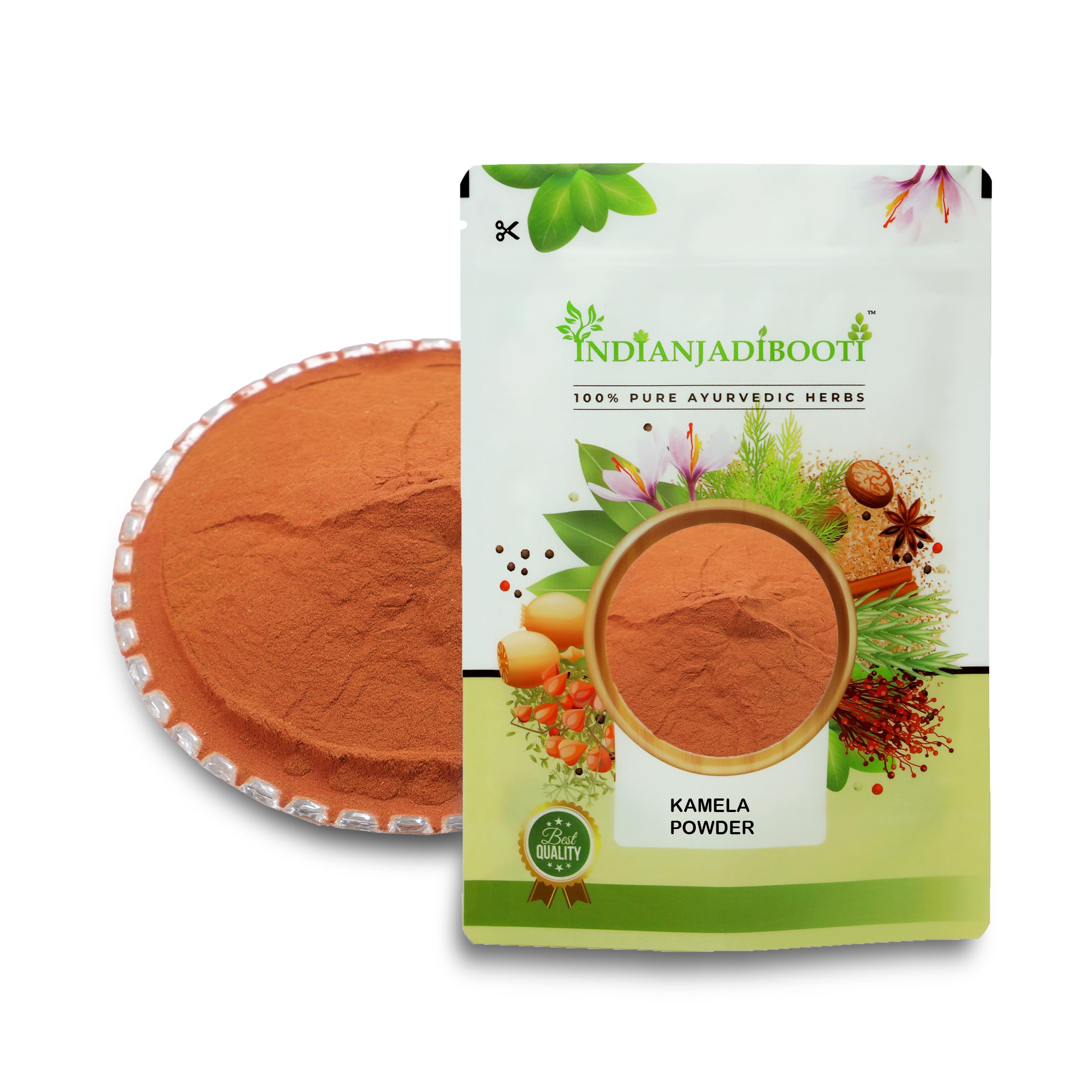 IndianJadiBooti Edible Kamila Powder - Kamela (250 Grams Pack)