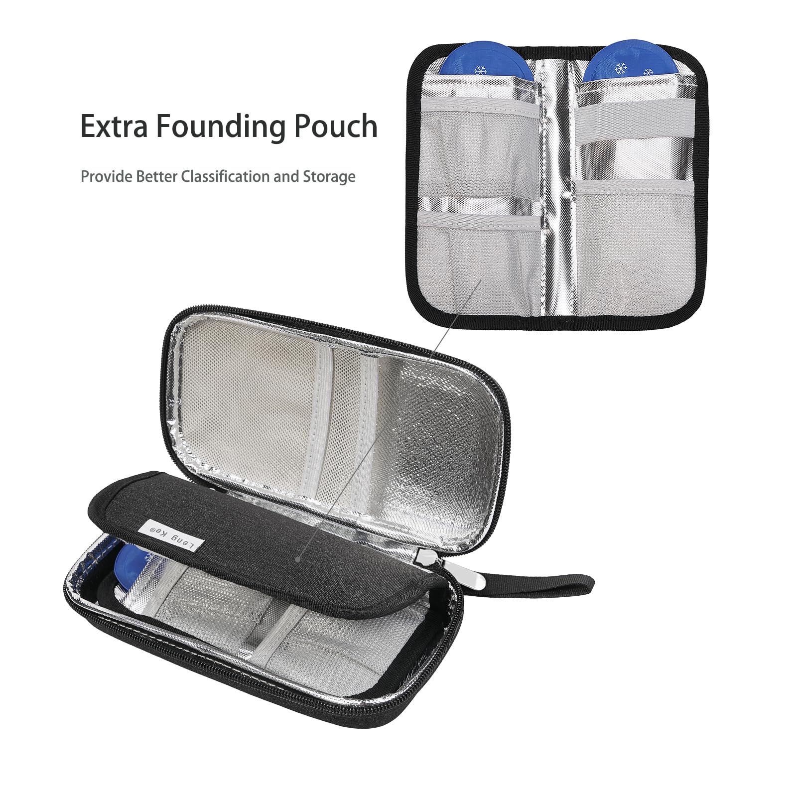 BOMKEE Insulin Cooler Travel Case - Image 3