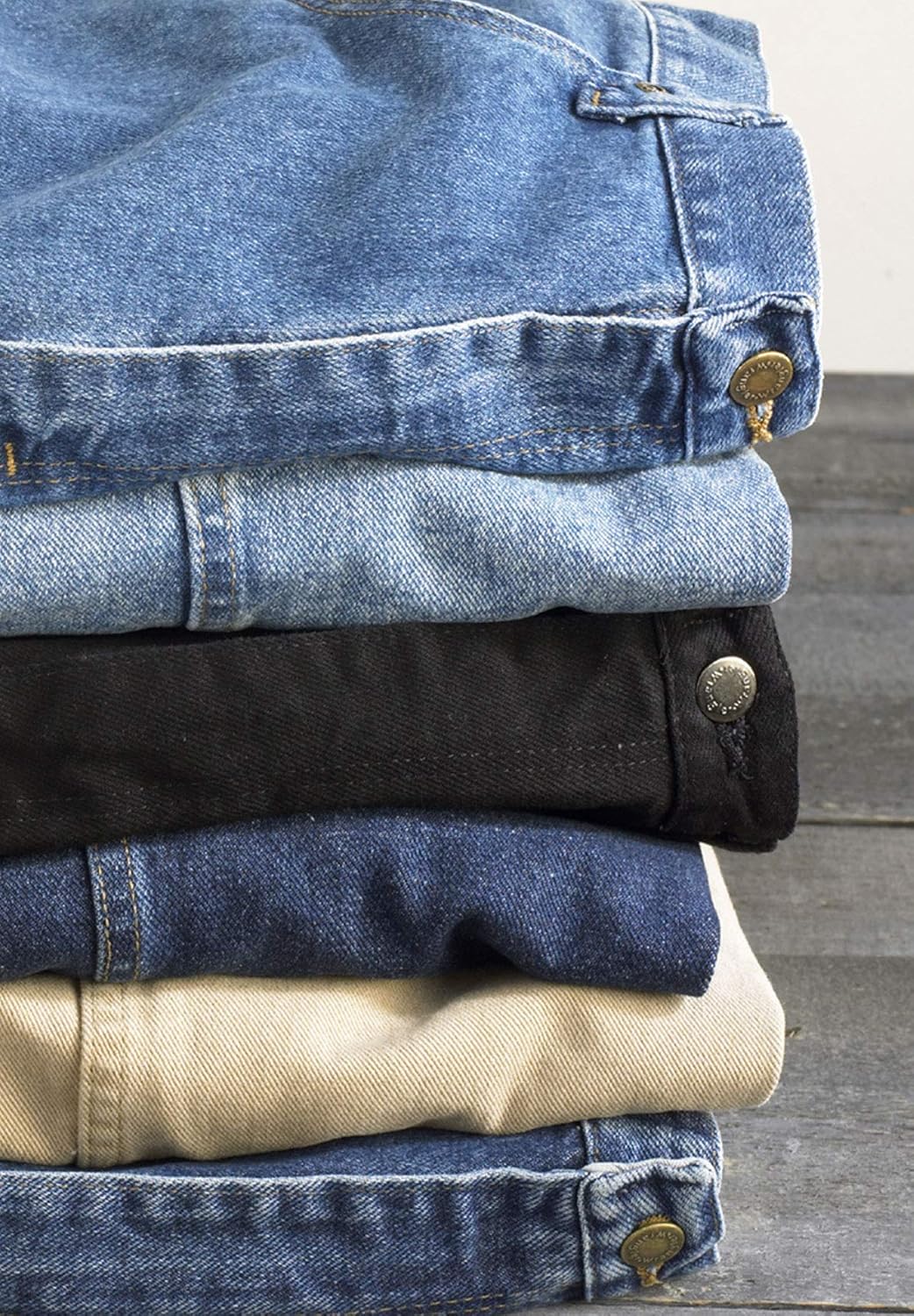 Wrangler Men's Relaxed Fit Jean 62W x 32L Grey Indigo