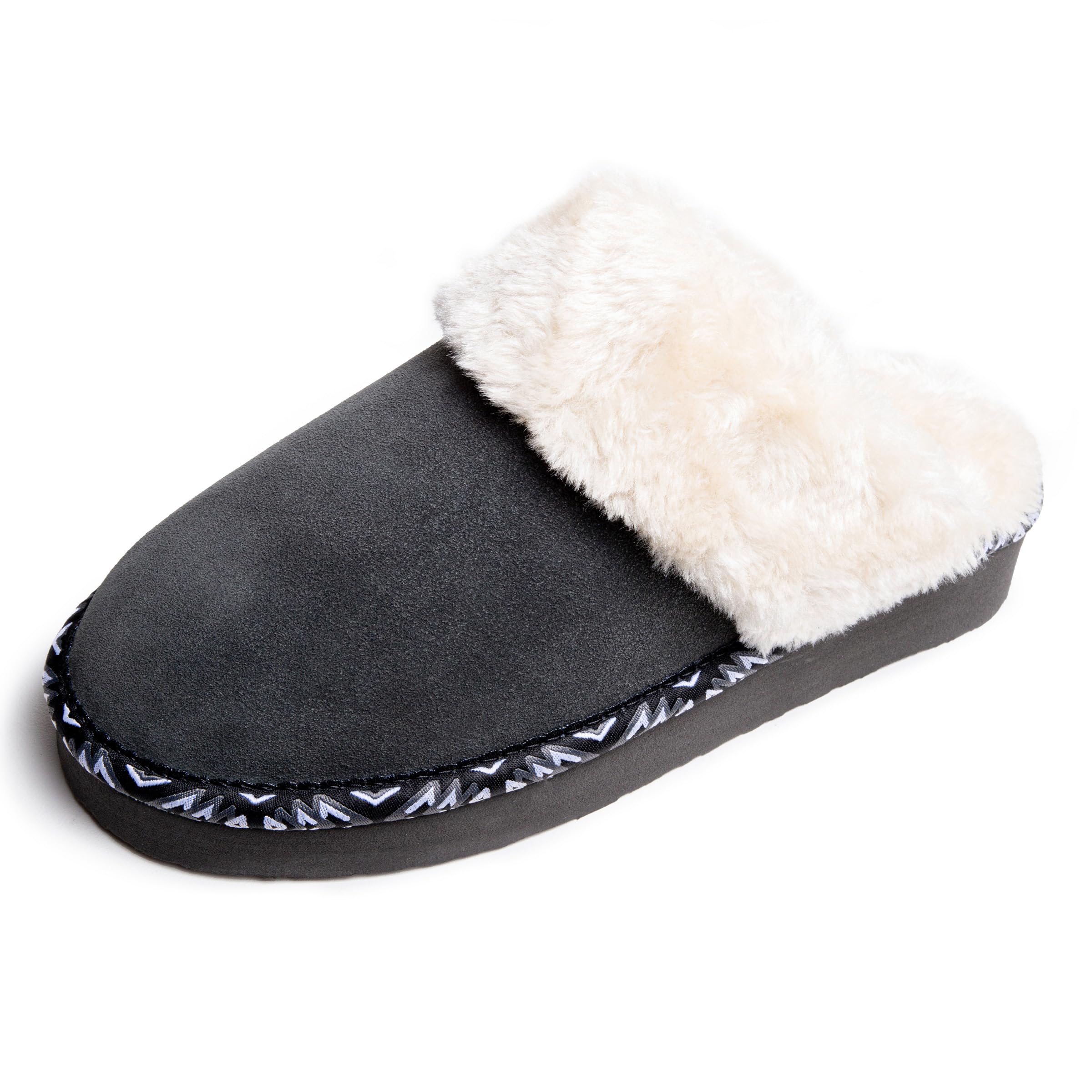 Minnetonka Cerise – Cozy Bedroom Slippers for Women with Hard Sole Design, and Slip On Clog Silhouette