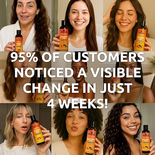 Miniatura 2 de Aceite de batana crudo prémium para el crecimiento del cabello (5 onzas líquidas)  Dr. Sebi 100% puro y aceite de crecimiento del cabello Batana de