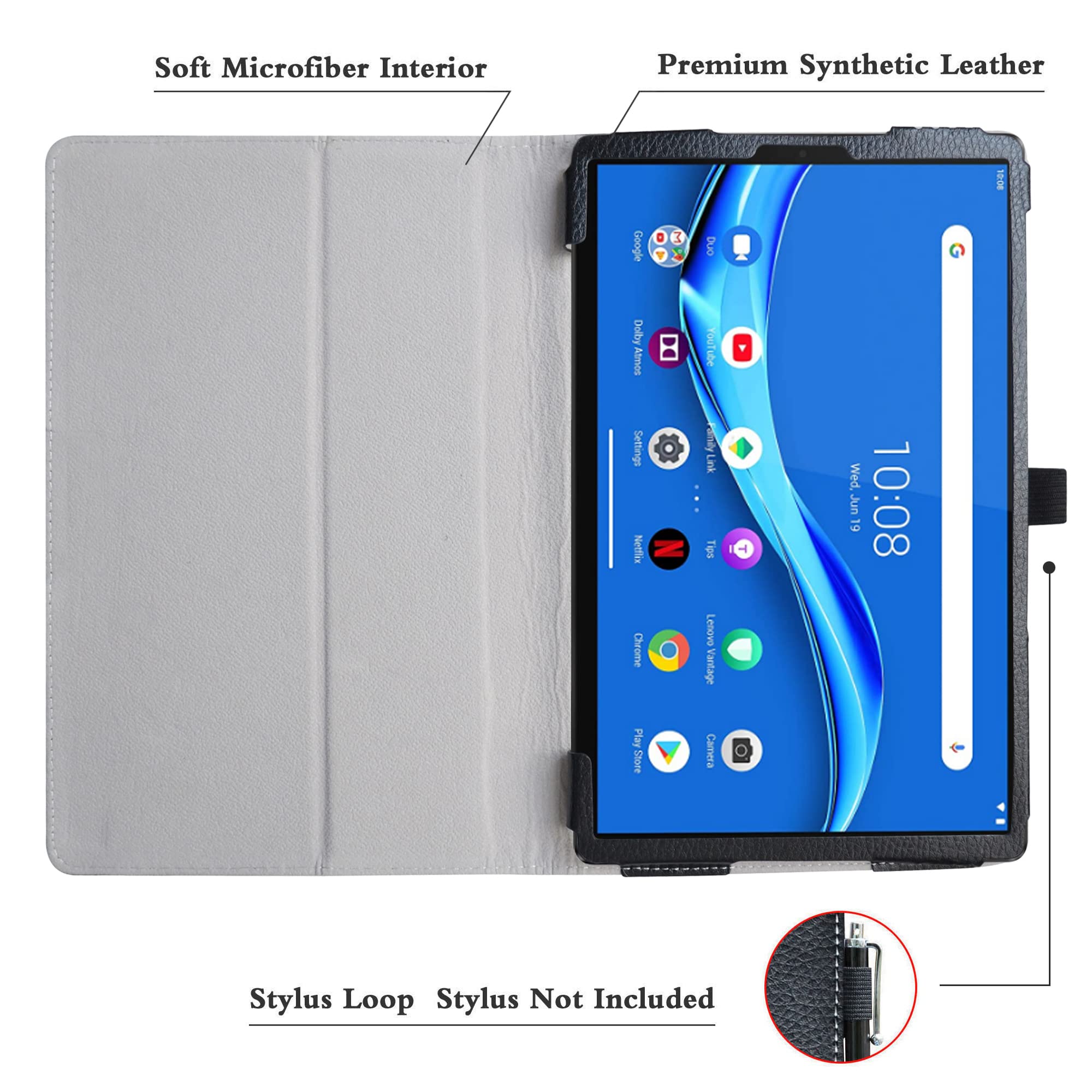L&Btech Lenovo Tab M10 FHD Plus 10.3'' Case Folio Folding - View #14