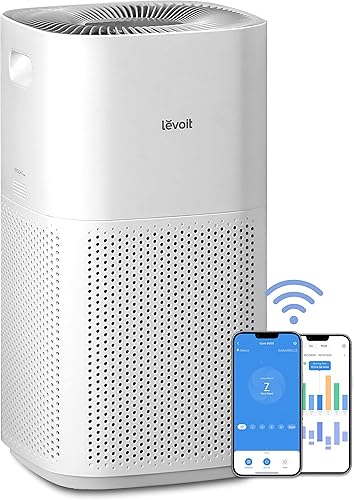 Miniatura 5 de LEVOIT LEVOIT - Purificador de aire, blanco, paquete de 2 y purificadores de aire para habitaciones grandes del hogar, cubre hasta 3175 pies