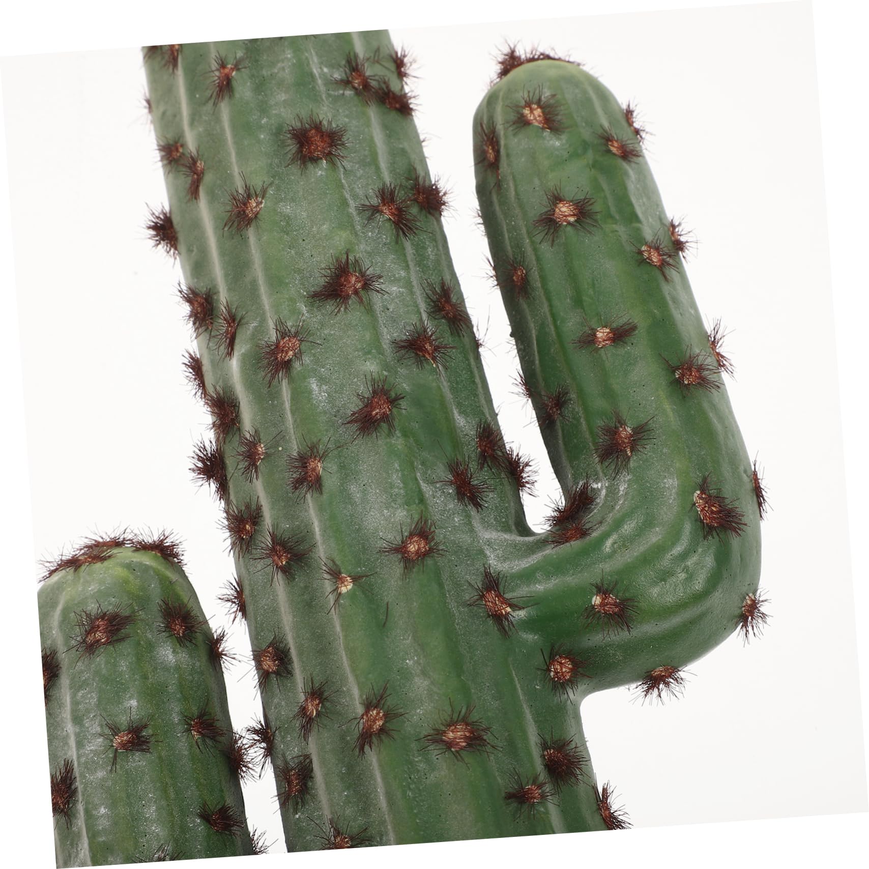 2 Estatuas De Cactus Artificiales Sin Maceta para Modelar para Decorar El Hogar.
