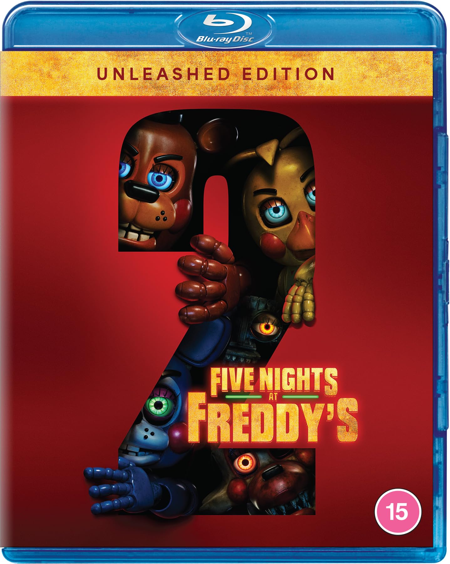 Five Nights at Freddy's 2 Unleashed Edition [15] Blu-ray new sealed no slip case