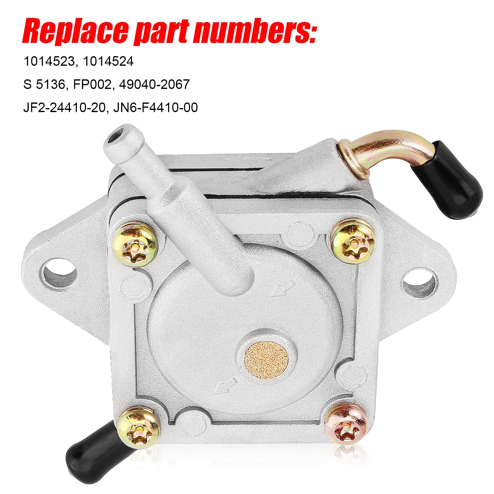 Kraftstoffpumpe für 290FE 350FE Golf Cart Club Car DS Precedent Kawasaki FE290 FE350 Motor 1014523 1014524 Yamaha G8 G11 G14 G16 G20 G22 JN6-F4410-00 JF2-24410-20 GF1 6A G22A Gaspumpe