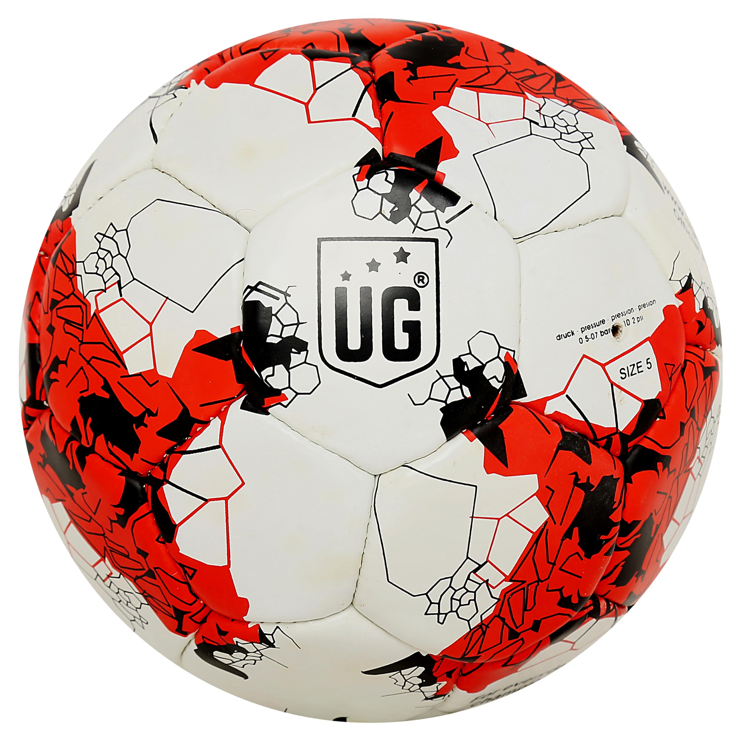 Ultimate Goal Sports Hand Stitched Football for Kids and Adult| Suitable for Hard Ground Without Grass, Training | Professional Soccer PVC Russia Football Size-5 (Red&White)… (B082GBVNBY) Amazon Price History, Amazon Price Tracker