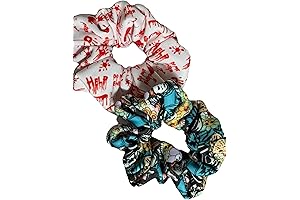 Halloween Hair Scrunchies Set for Girls