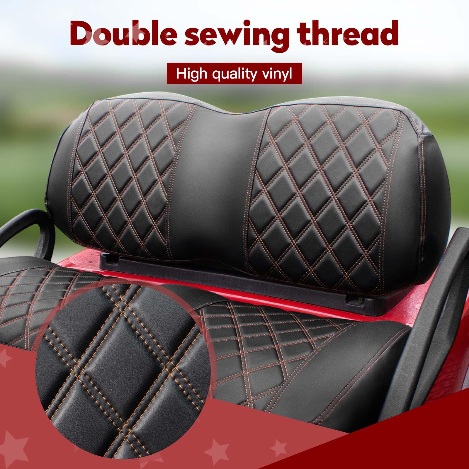 Amazon.com: Golf Cart Seat Covers Fits Club Car Precedent/Tempo