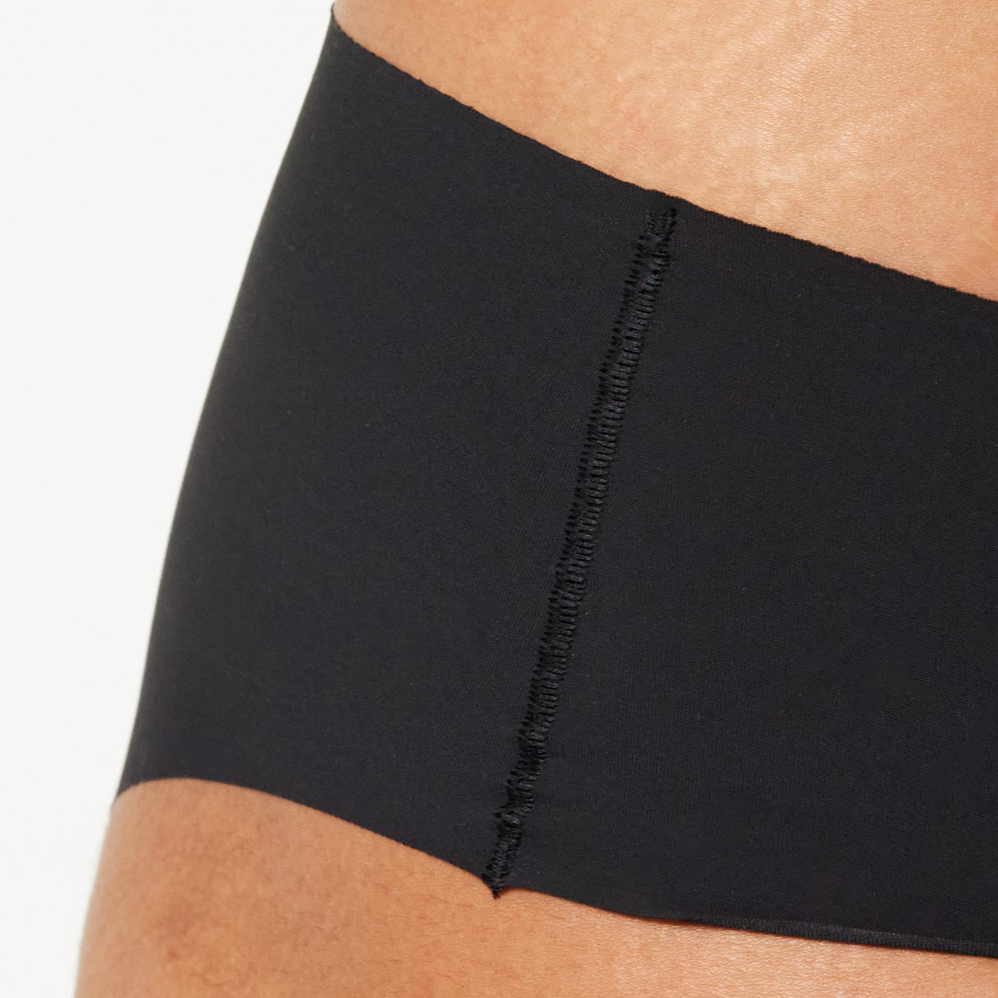 Iris & Lilly Intimo Hipster Invisibile in Microfibra Donna, Pacco da 5