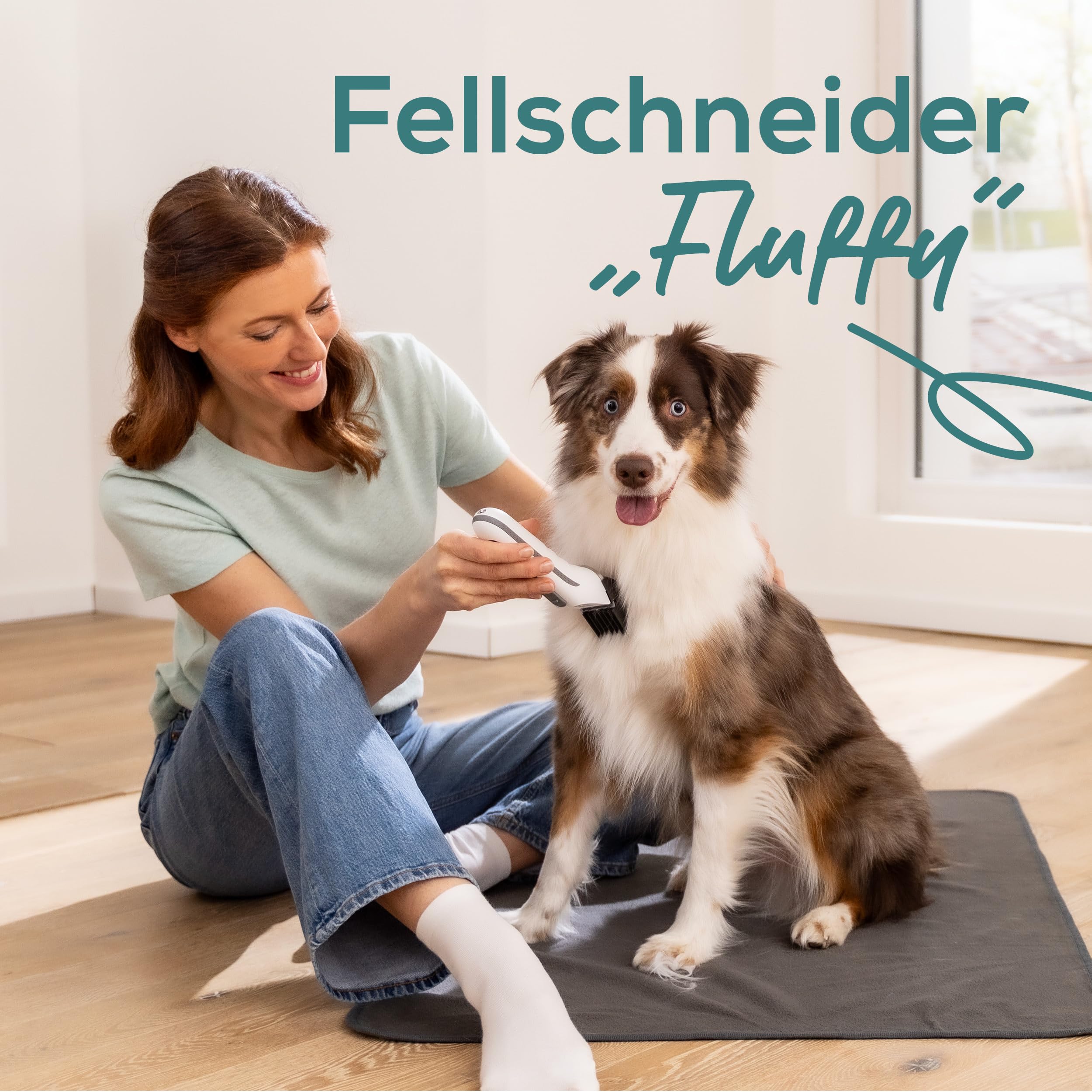 Beurer Love Your Pet Schermaschine "Fluffy" für Hunde und Katzen, leise