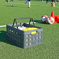 Vista 8 de Sunware - Caja plegable cuadrada con asa (32 litros), color negro antracita