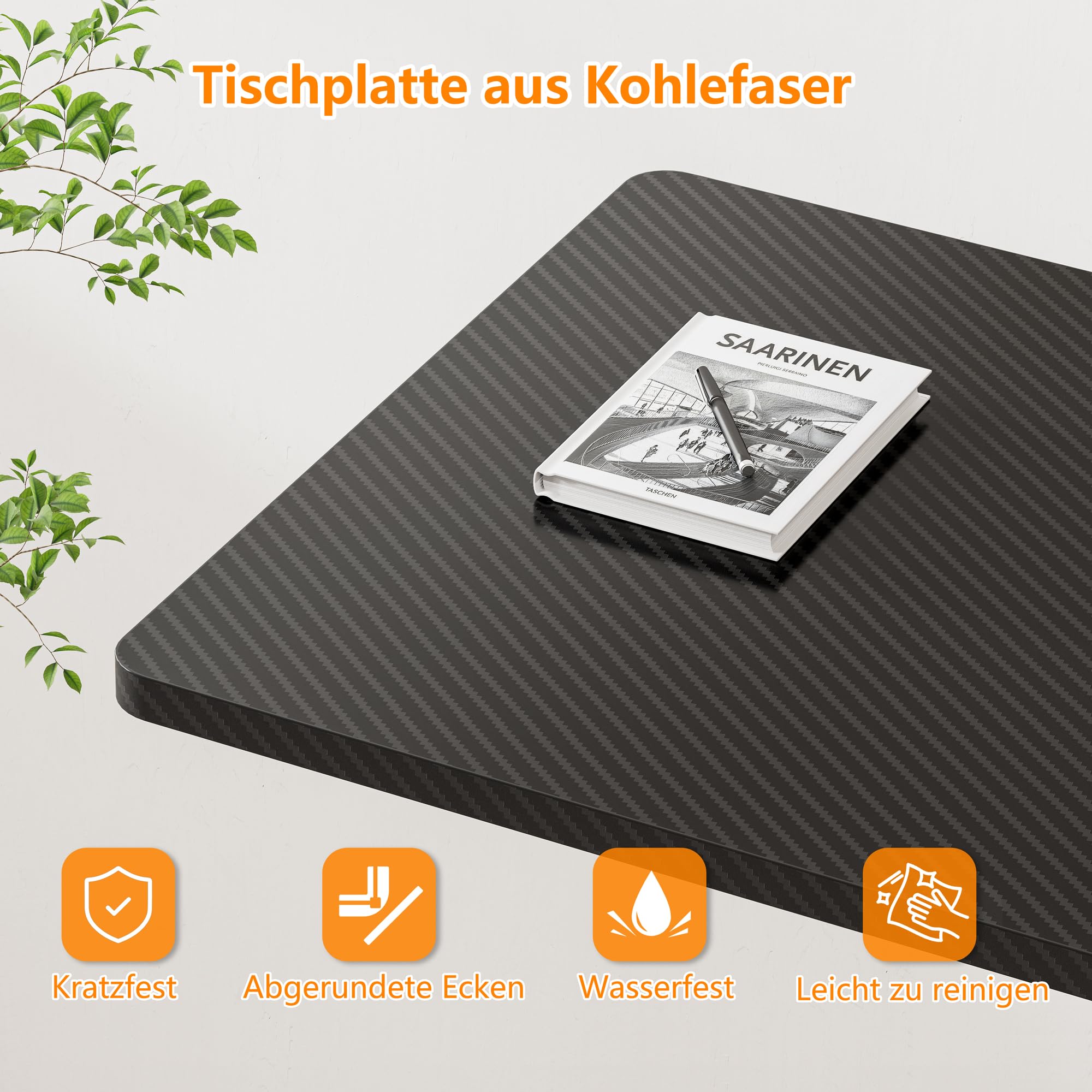 HOMIDEC Höhenverstellbarer Tisch Stehpult für Walking Pad