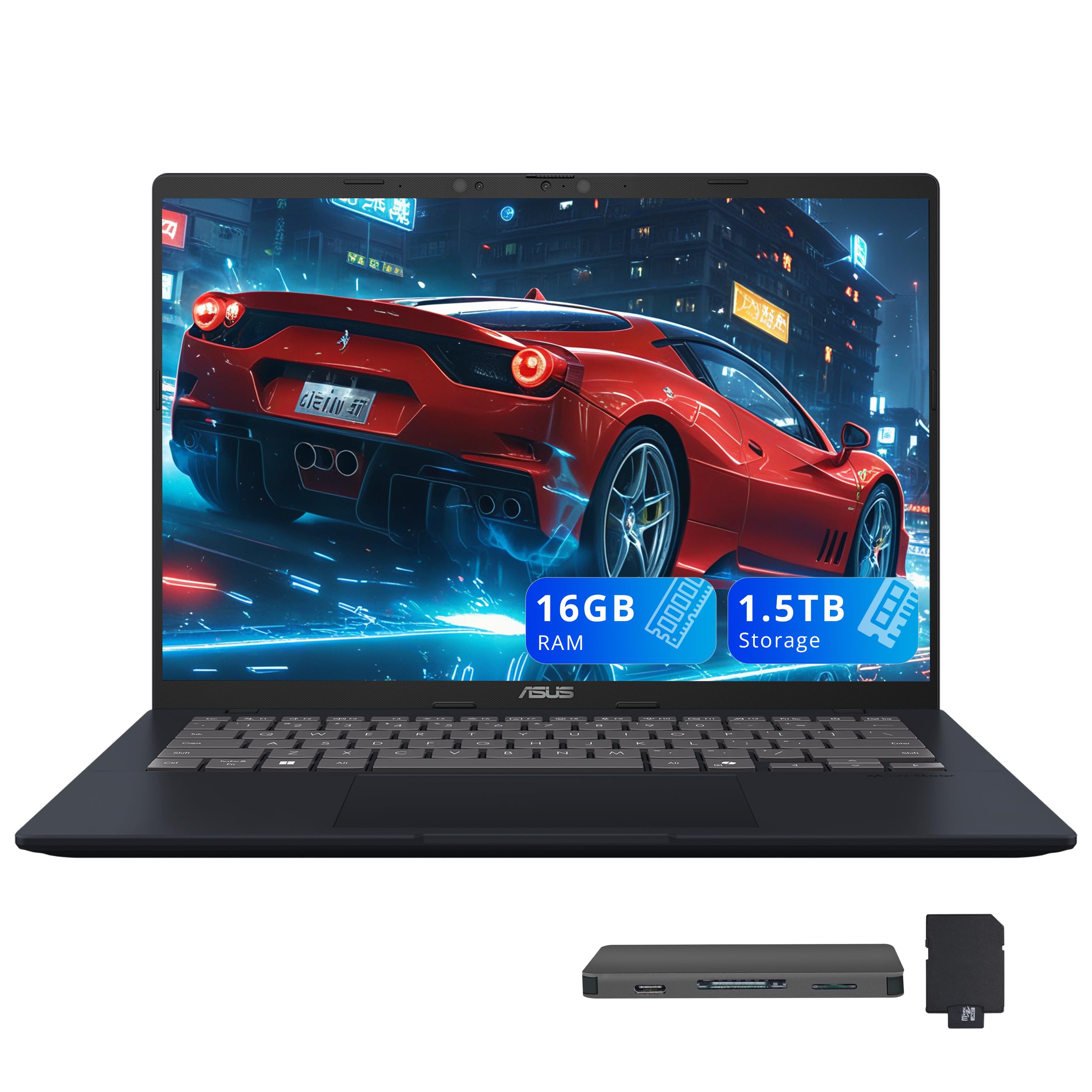 ASUS SSD512GB保証有 16GB Vivobook14RyzenAI5 Windowsノート本体