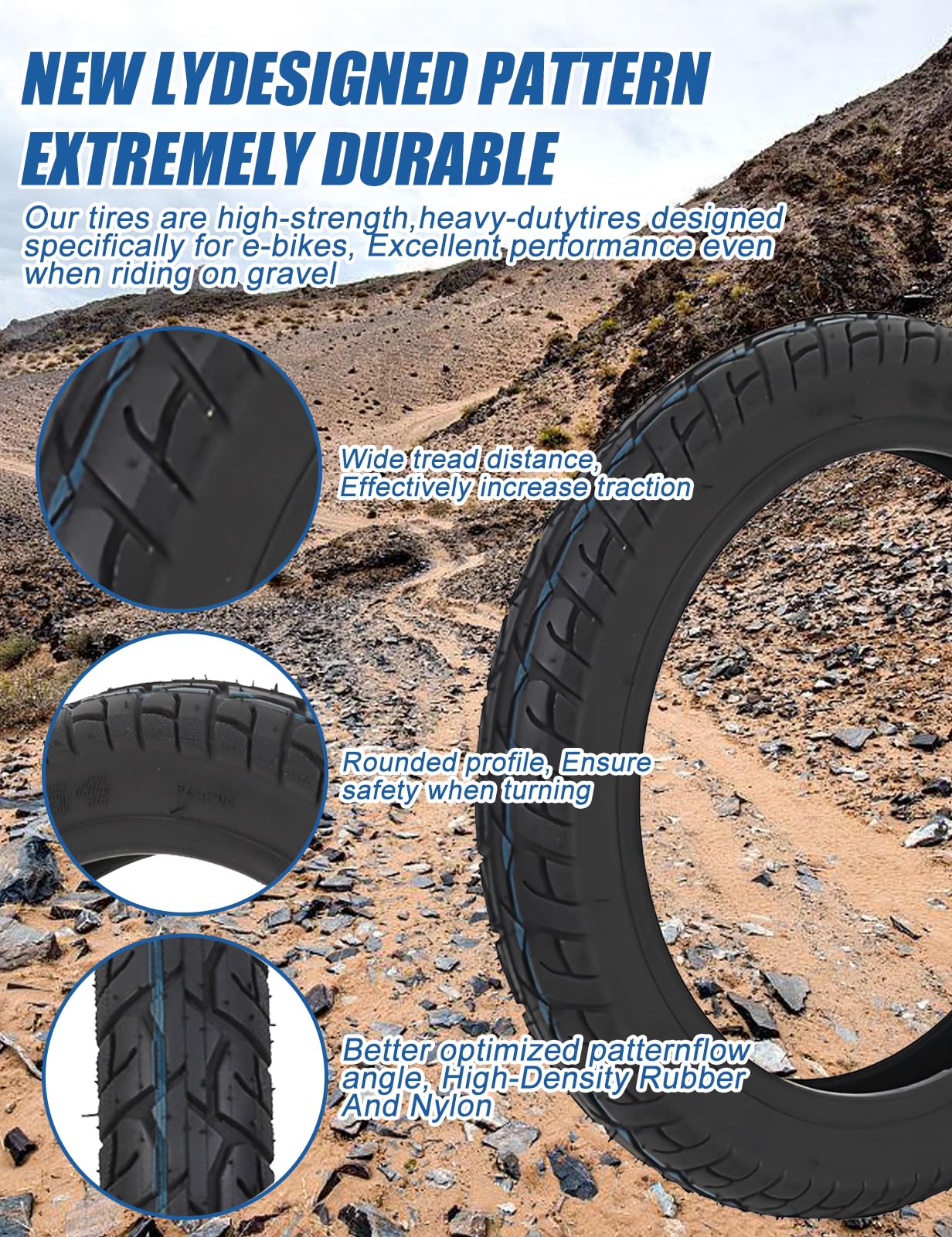 Amazon | 電動自転車とチューブセット 14インチ タイヤ 14x2.125 (54