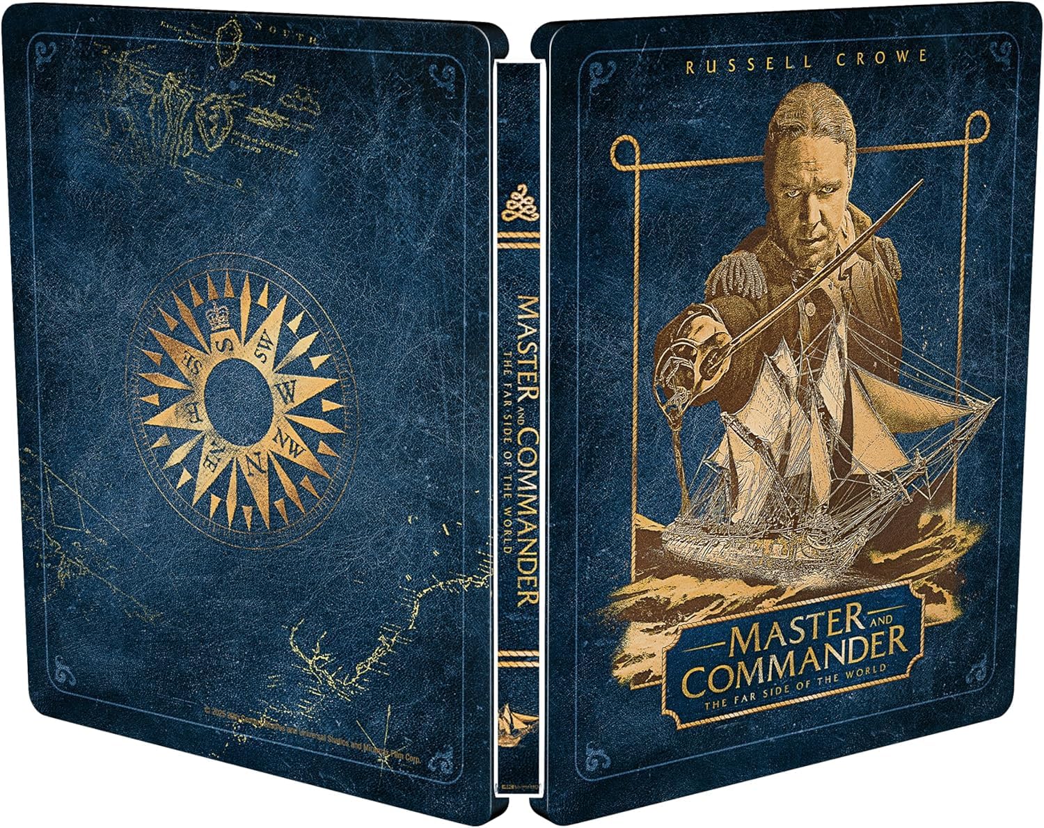 Master and Commander: The Far Side Of The World 4K UHD Embossed Steelbook (Limited Edition)