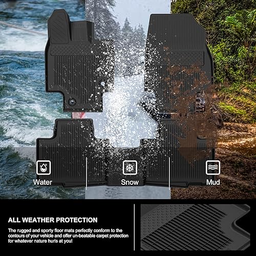 Miniatura 10 de KIWI MASTER Alfombrilla de maletero de carga para Toyota RAV4 2013-2018 Reemplazo OEM PT908-42135 para todo tipo de clima, alfombrillas TPE Slush