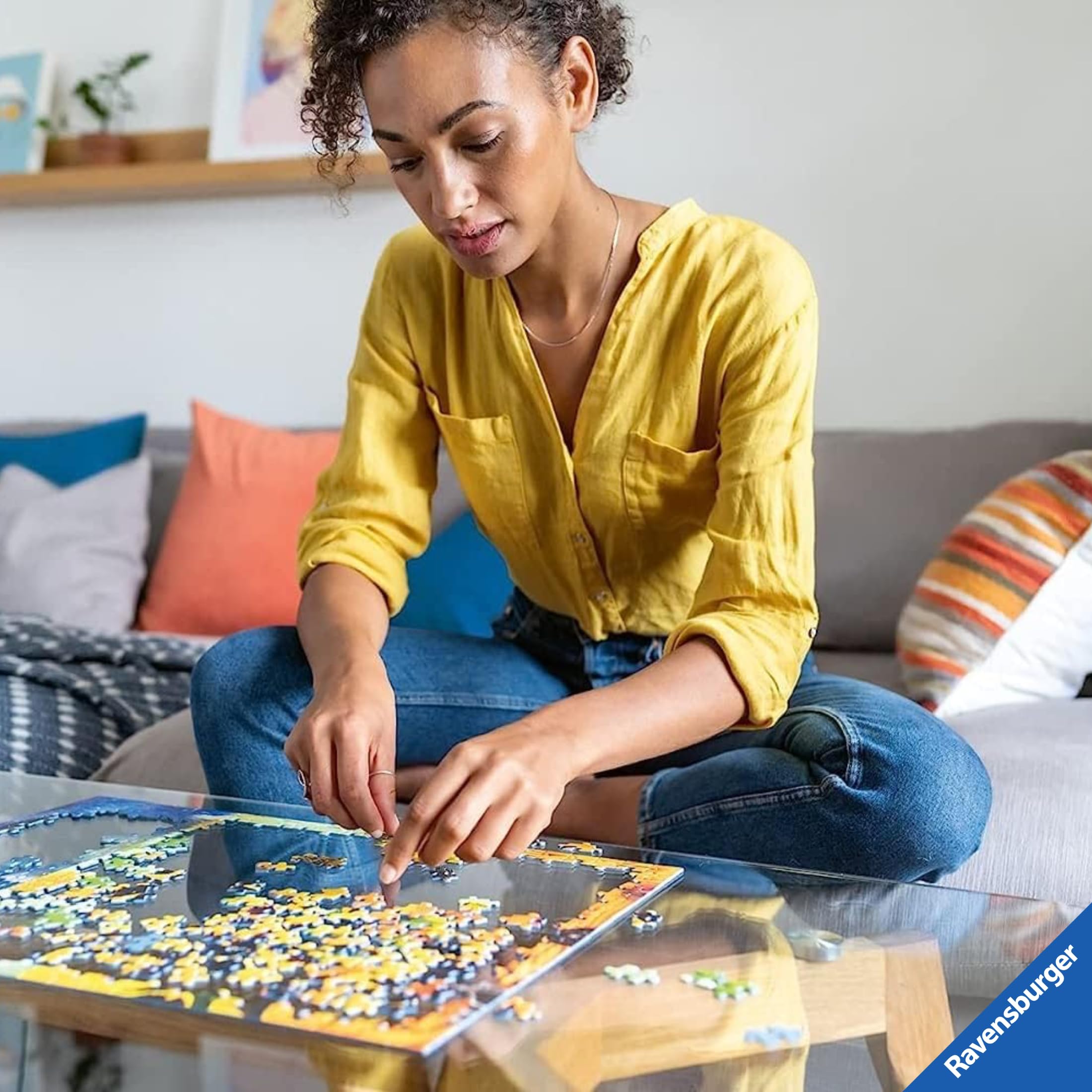 Ravensburger - Puzzle 2000 Pezzi Pisa E I Monti Pisani | Puzzle 2000 Pezzi | Rompicapo Adulti E Bambini dai 14 Anni in su | Regalo per Bambini E Adulti | Misure 98x75cm | Tecnologia Soft-Click