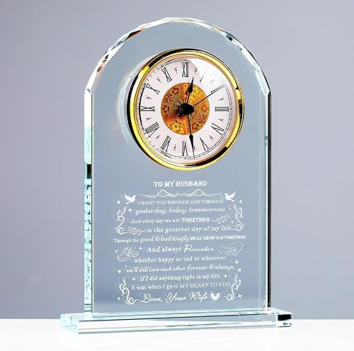 Miniatura 19 de Movdyka Regalos de 80 cumpleaños para mujeres y hombres – Reloj de cristal personalizado 1946 regalo de cumpleaños de 80 años para ella él – Ideas