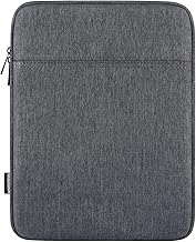 Dadanism 13 Pouces Housse Protectrice Pochette Nylon pour iPad Pro 13" M4 2024, iPad Air 13" M3 M2, iPad Pro 12,9", Galaxy Tab S10+ Plus/S9 FE+/S9+ Plus 12,4", Tab Pro 12,7",Gris Sidéral