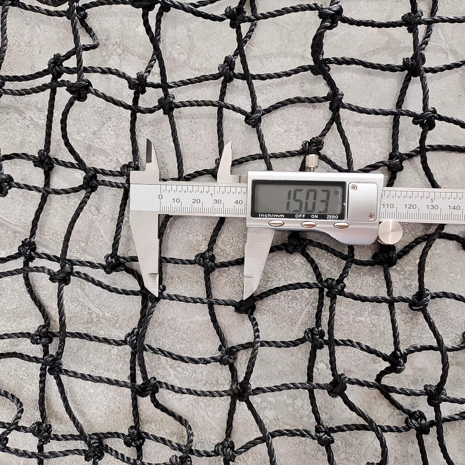 Round Bale Hay Nets for Horses 1.5" Holes Large Round Bale Feeder Slower Feed Hay Net Size 5ft x 4ft