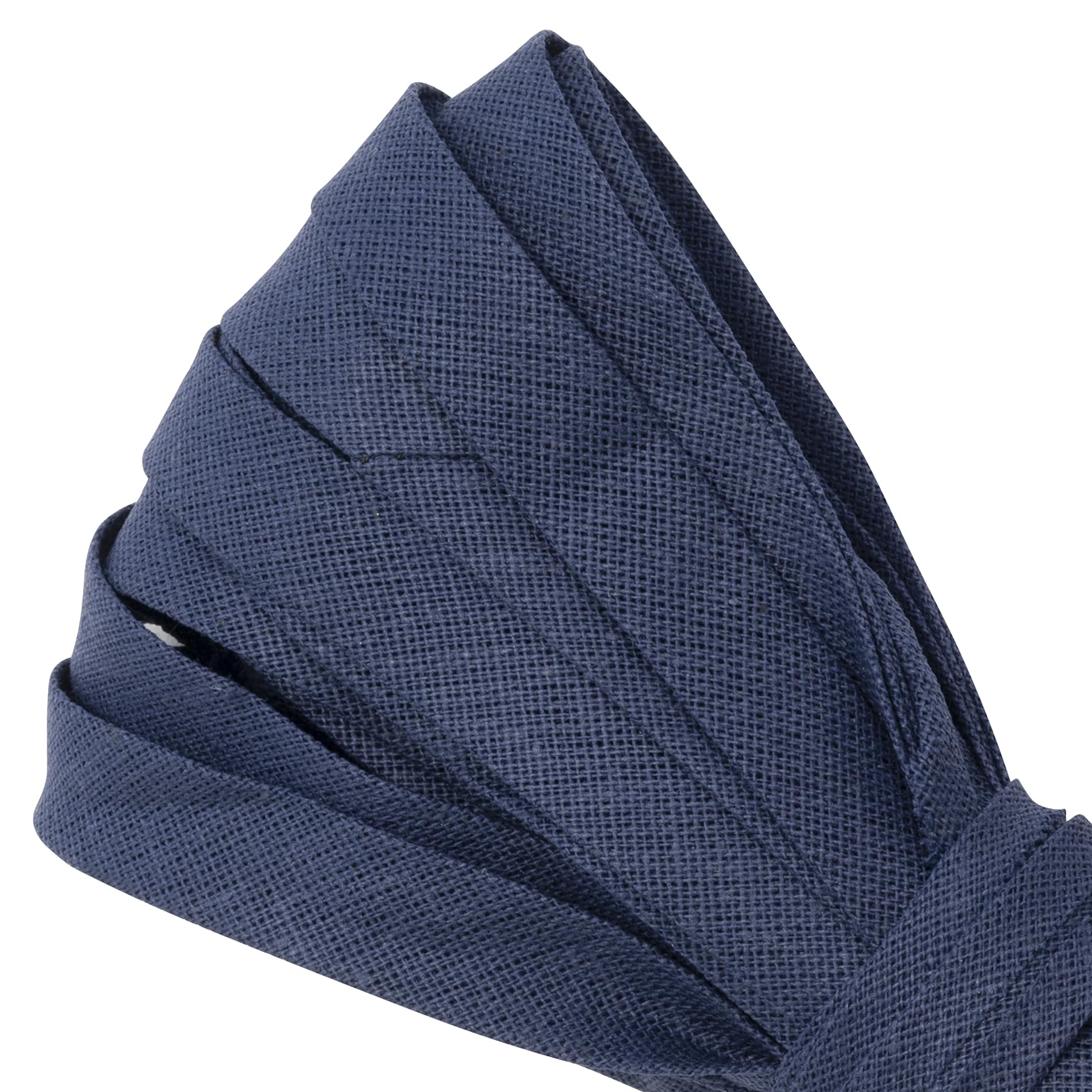 AERZETIX - C77220 - 9m x 12mm Cotton Bias Binding - Dark Blue - Trimming Gallon Clothing Cushions Quilts