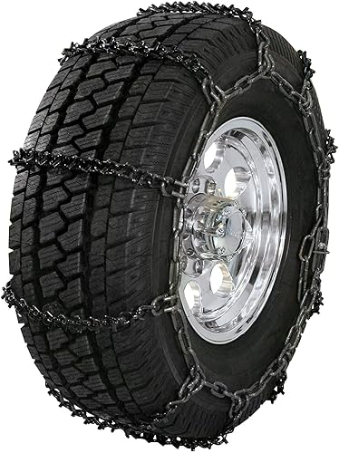 Security Chain Company QG1840 Quik Grip - Cadenas de tracción para neumáticos de vehículo de pasajeros, tipo barra en V RP, juego de 2