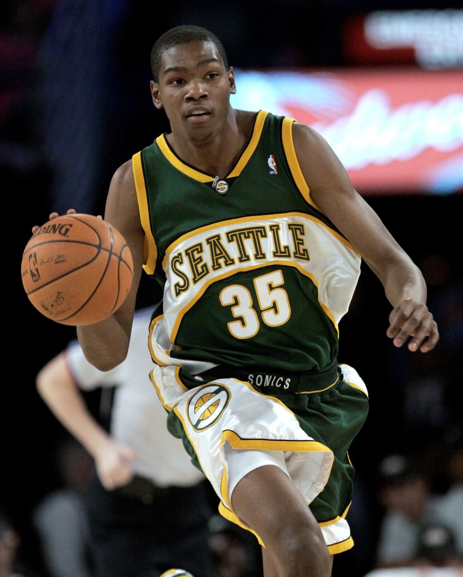 Mitchell & Ness Replica Swingman NBA Jersey HWC 35 Durant Seattle Supersonics Basketball Trikot