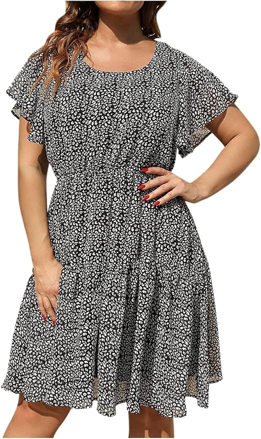 Sleeveless Knee Length Dress Plus Plus 