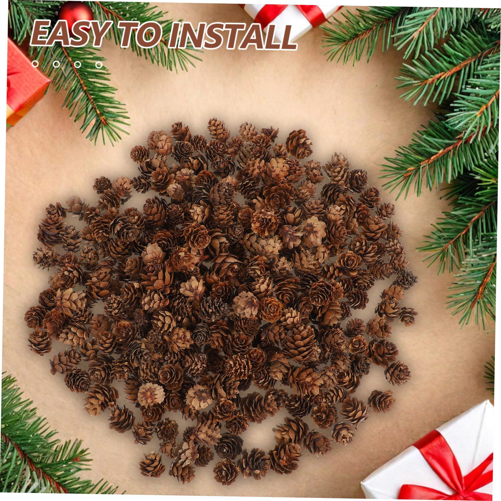 Tannenzapfen-Ornamente Für Weihnachten Herbstdeko Und Bastelarbeiten Natürliche Mini-kiefernzapfen Als Vasenfüller Oder Tischdekoration Für DIY-anwendungen Und Saisonale Verschöner