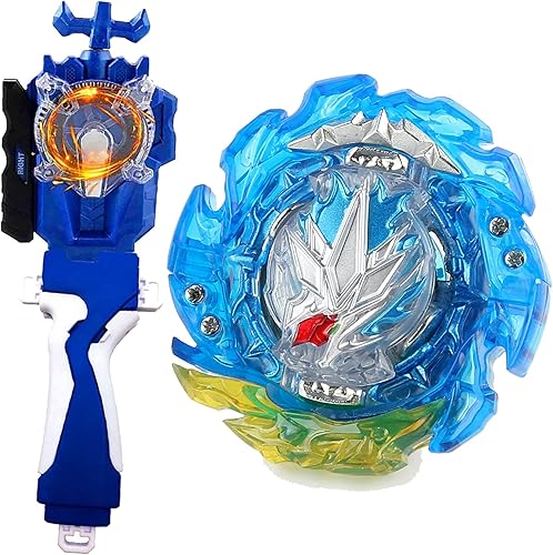 SUPERBLADE Metal Fusion Games Blade Blades Toy Set Sparking Launcher Grip Bey Battling Tops Burst Toy B-203-2 King Helios MR.Gg.Zl-10 Lanzador