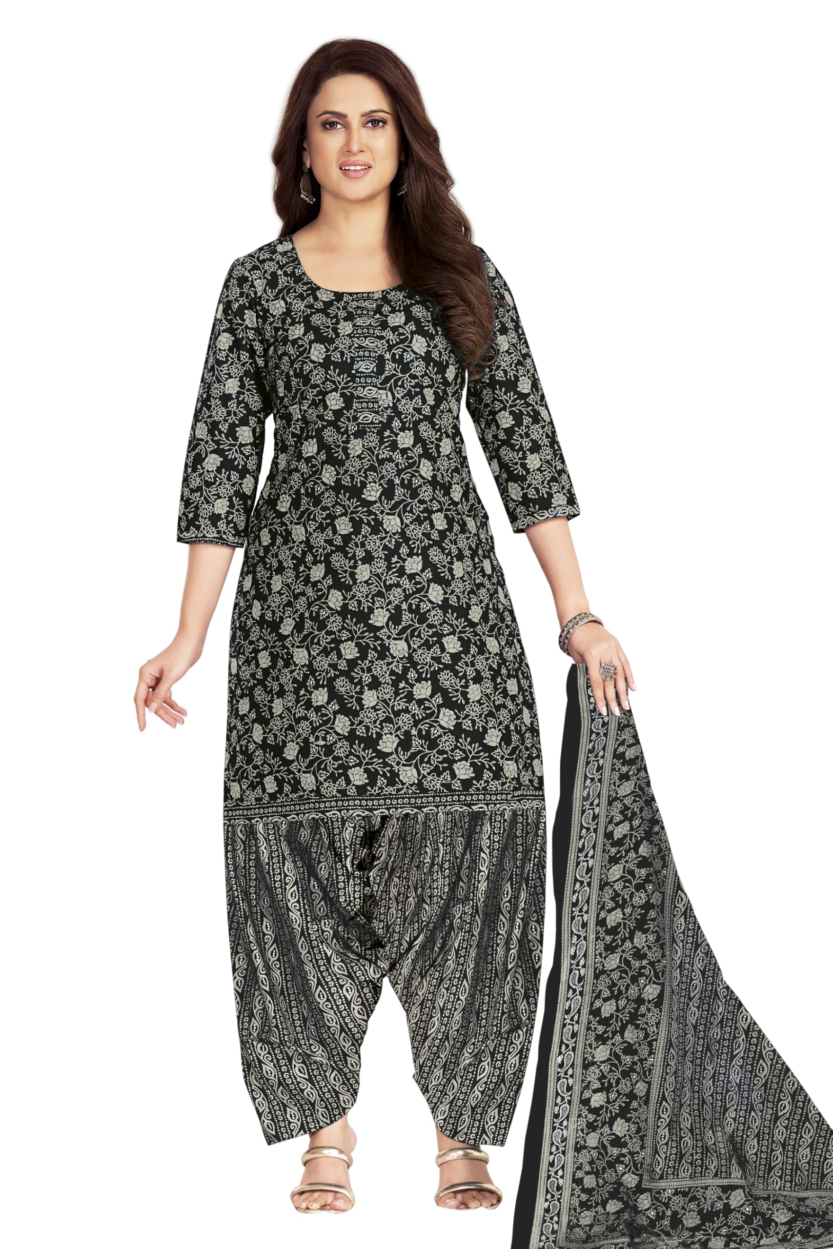 miraan Cotton Printed Readymade Salwar Suit For Women (MIRAANSANRAN2391)-picture-13