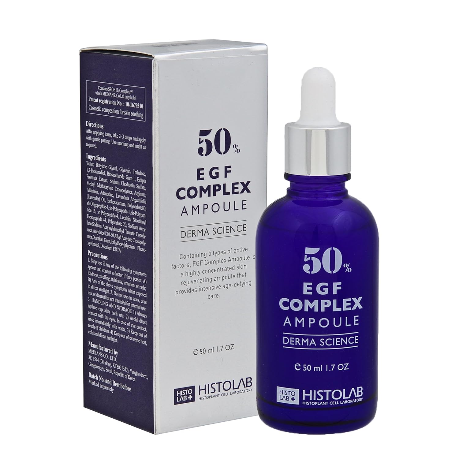 HISTOLAB EGF Complex Ampoule 50 Made in Korea Korean Skin