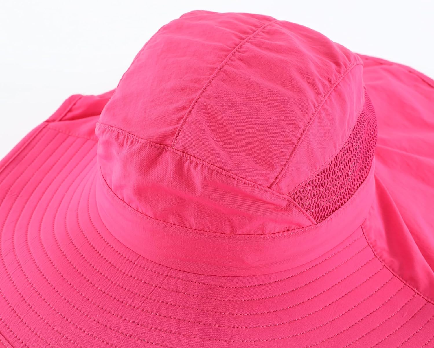 Home Prefer UPF50 Wide Brim Kids Sun Hat Neck Flap Boys Girls Sun Protection Hat for Beach Fishing - Image 5