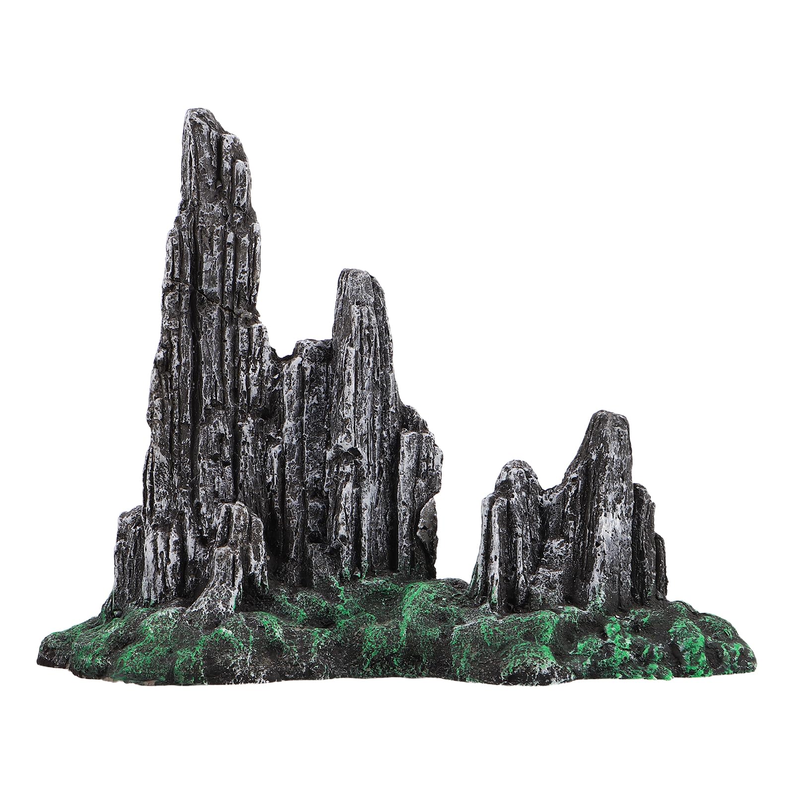 Decoración para Peceras Piedra Artificial Tamaño Extragrande Adorno Paisaje Rocalla para Acuarios Cueva para Camarones y Peces Piedra Resistente al Agua para Microdecoración