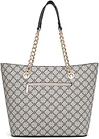 Vista 5 de Montana West Bolsa Tote para Mujeres Bolsos de Mano con Asa Superior de Cadena