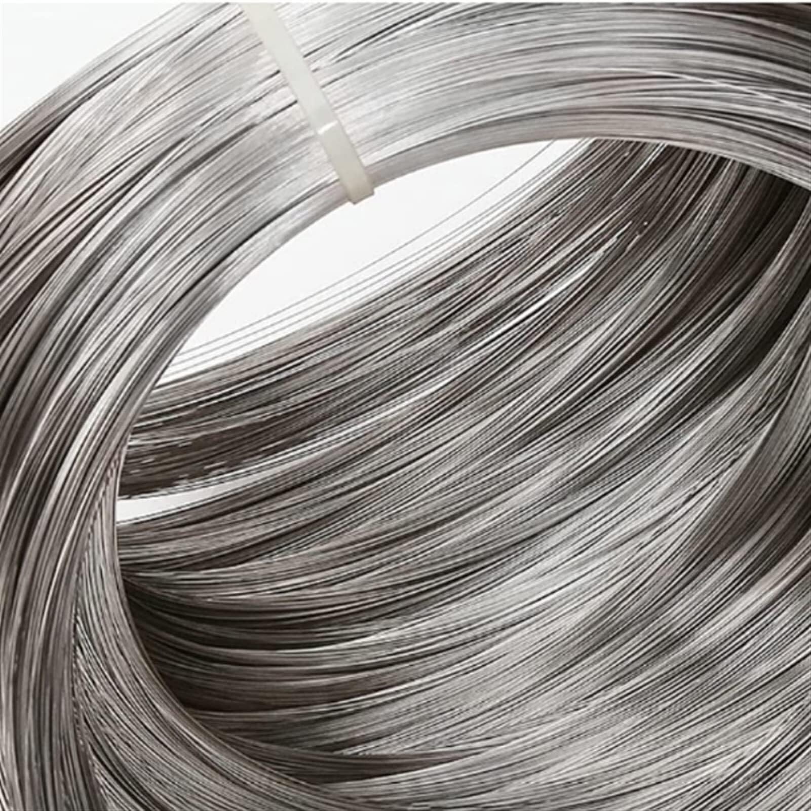 Filo per molla in acciaio inossidabile, filo duro, filo completamente duro, diametro 0,02-3 mm, lunghezza 1 m / 5 m / 10 m, filo in acciaio per molla(5m,0.25mm)