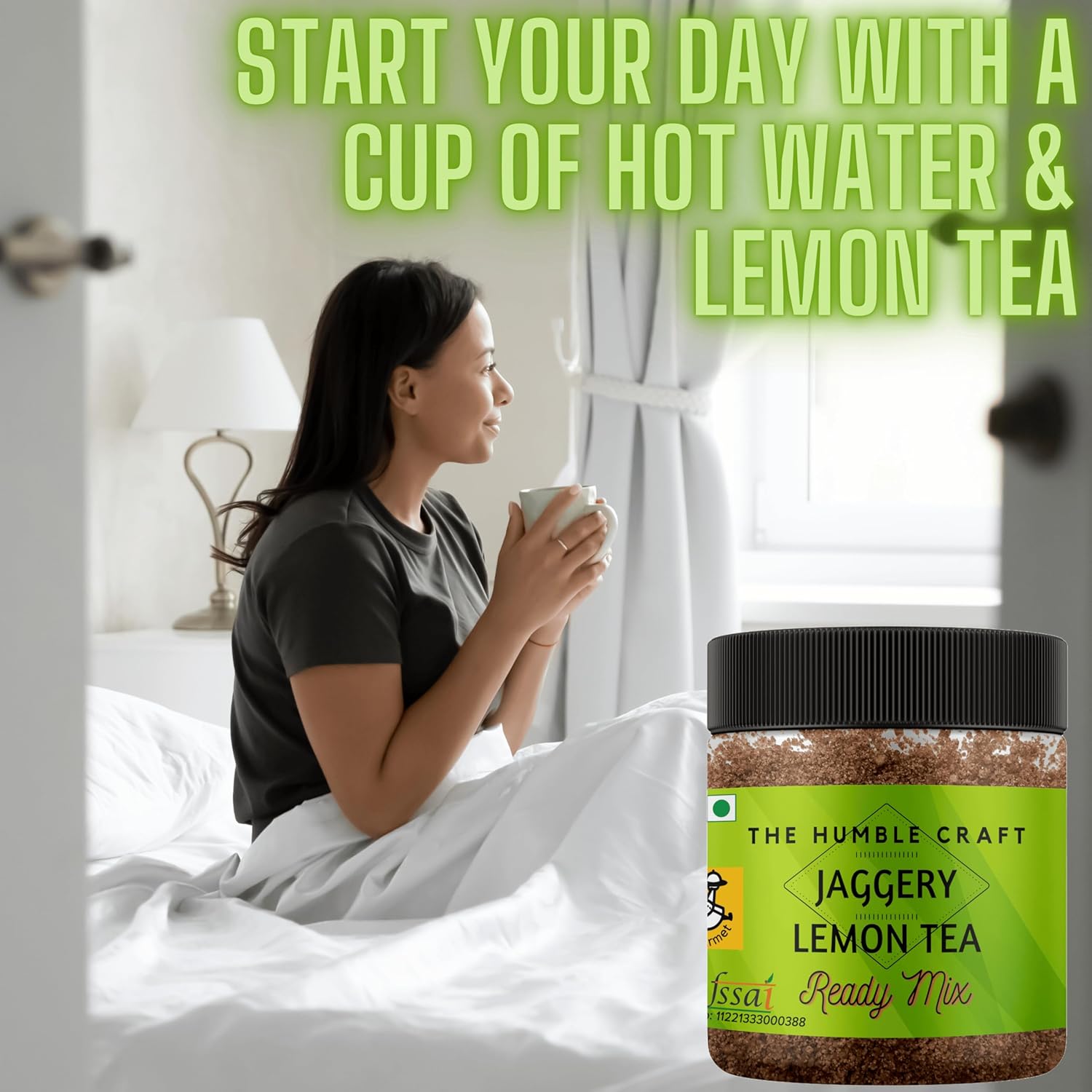 Buy Now The Humble Craft Lemon Tea Ready Mix With Jaggery - Sugar Fr... 2 Buy Now The Humble Craft Lemon Tea Ready Mix With Jaggery - Sugar Fr...