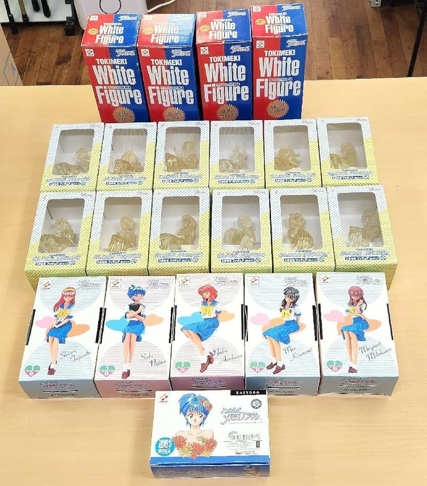 ときめきメモリアルMini Figure Collection 全7種 Amazon | ときめきメモリアルときメモ 海洋堂 虹野沙希18限定透明