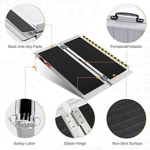 Miniatura 4 de Orford- Rampa antideslizante para silla de ruedas.
