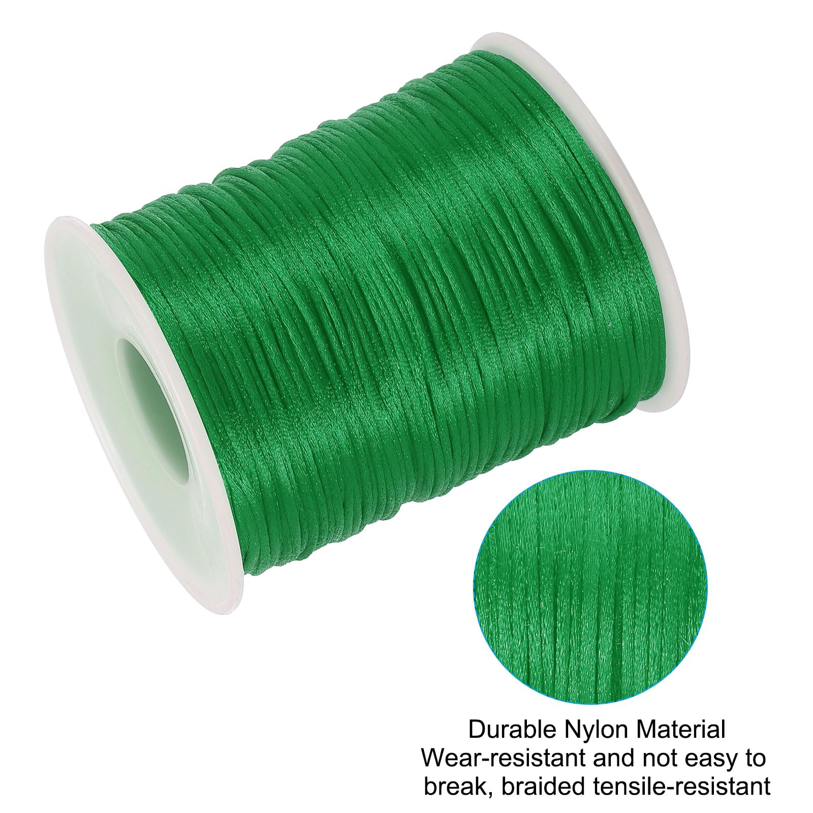PATIKIL 1.5mm x 109 Yard Nylon Satin Cord - Image 4