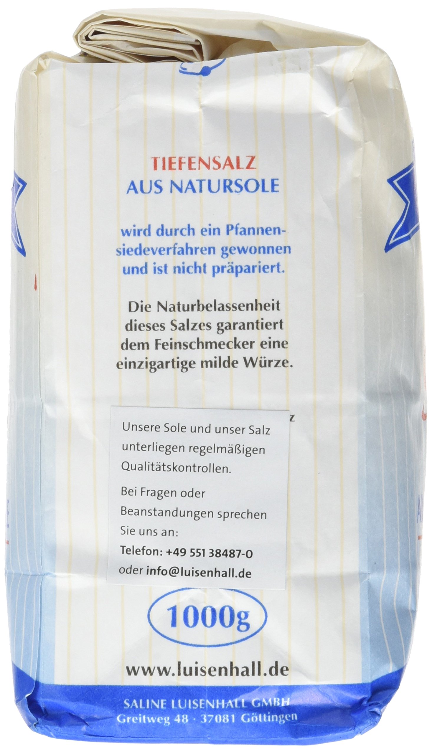 Luisenhaller Tiefensalz aus Natursohle 10er Pack (10 x 1000g)