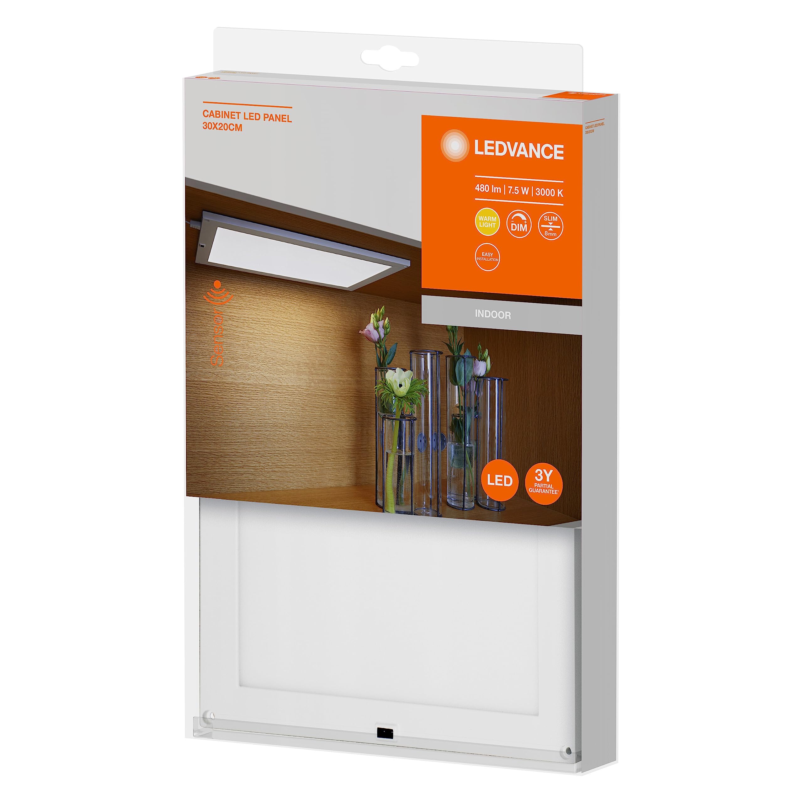 LEDVANCE Luz para muebles, 7.5 W, Blanco