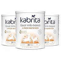 Vista 11 de Kabrita Leche en polvo de cabra junior para niños, fácil de digerir para edades de 2 a 7 años, aumenta la inmunidad que contiene vitamina C, D, E
